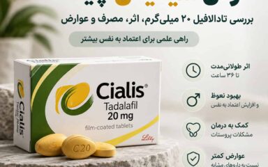 قرص سیالیس و تادالافیل ۲۰ میلی گرم