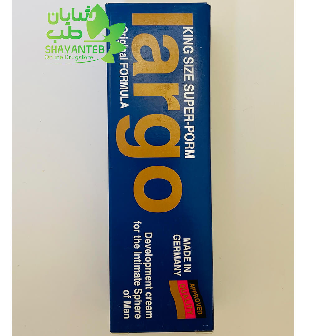 کرم لارگو کلفت کننده فوری الت و افزایش نعوظ مردان