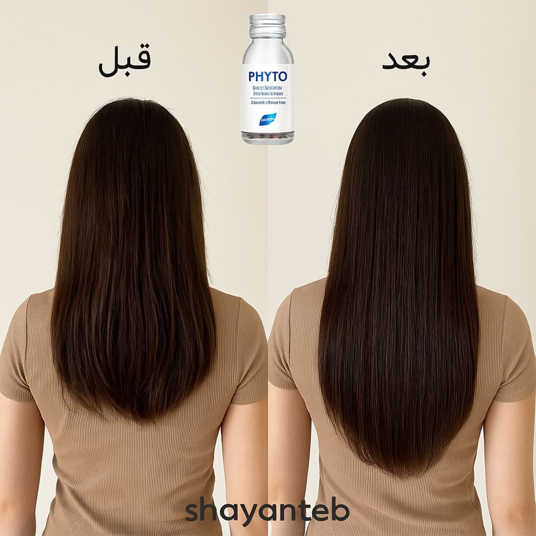 رشد مجدد مو قبل و بعد مصرف فیتو