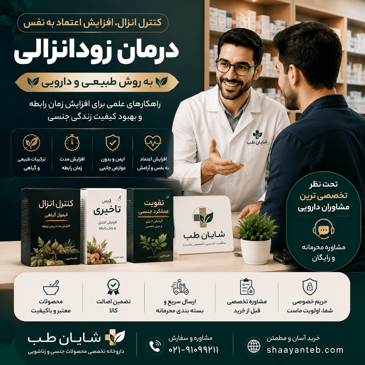 کنترل بهتر در رابطه جنسی