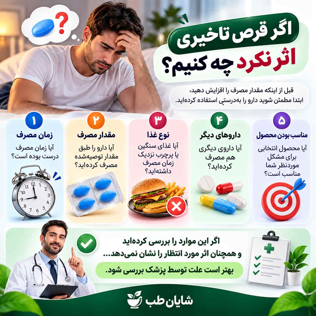 نکات ایمنی مصرف قرصهای تاخیری